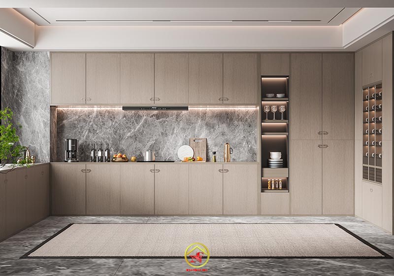 TỦ BẾP MELAMIN THÁI LAN-05